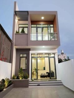 9+ Mẫu Nhà ống đẹp 2 Tầng Từ Thiết Kế Kiến Trúc Hùng Anh Năm 2024