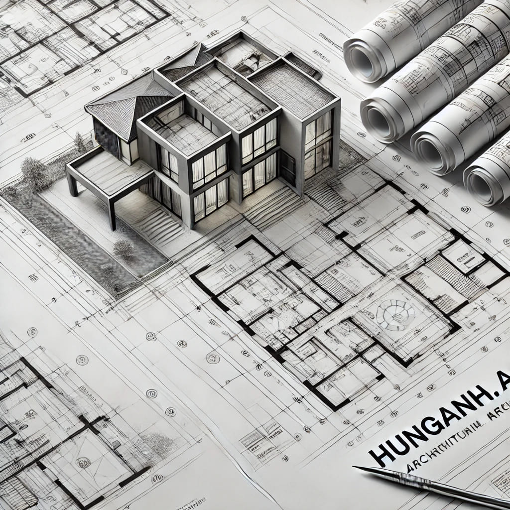 Muốn Nhận Bản Vẽ Thiết Kế Kiến Trúc Từ Thiết Kế Hunganh.arch Thì Nên Làm Gì ?